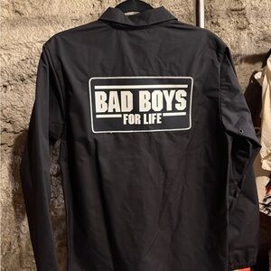 Bad Boys For Life Cast & Crew Black Jacket Size Small